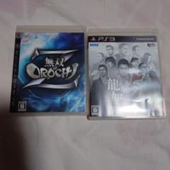 PS3ソフト 無双OROCHI Z 龍が如く5 セット - メルカリ