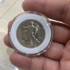 アメリカ 1945年 ハーフダラー 銀貨のサムネイル