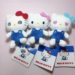 新品】ハローキティ マスコット いろいろ表情Ver 3種セット - メルカリ