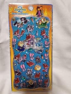 プチドロップステッカー　ズートピア　新品未使用のサムネイル