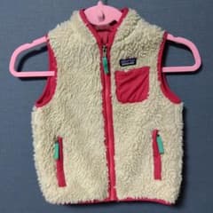 Patagonia キッズ ボアベスト　5Tのサムネイル