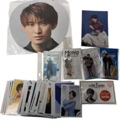 SnowMan 向井康二 グッズまとめ アクスタ4体 うちわ 公式フォト93枚他