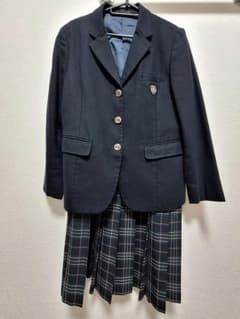 制服2点セット　なんちゃって制服　卒業式　入学式　ネイビー系　コスプレ