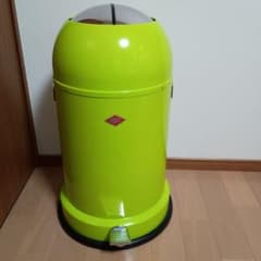 【新品】WESCO ペダルビン33L ライムグリーン キックマスター【希少】 新品】WESCO ペダルビン33L ライムグリーン キックマスター【希少