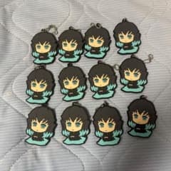 鬼滅の刃 時透無一郎 ラバーキーホルダー 12個セット