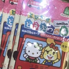 未開封サンリオamiiboカード6パックのサムネイル