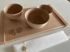 【美品】再値下げ　下鴨神社 京都 お食い初セット☆のサムネイル