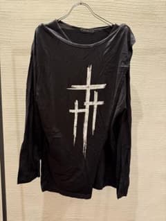 トップス 00s civarize long sleeve t-shirt archive 00s civarize cross long sleeve t-shirt - メルカリ