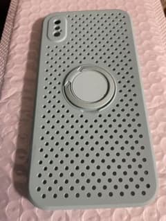 iPhone X/Xs 用スマホケース　携帯ケース　リンク付き　穴付き　かわいいのサムネイル