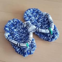 【新品未使用】手作り 手ぬぐい草履のサムネイル