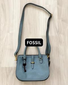 美品】FOSSIL（フォッシル）｜2WAY レザー｜ショルダーバッグ - メルカリ