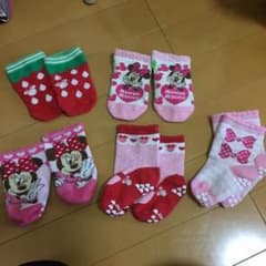 ベビー くつ下 女の子向け 10〜12くらい ミニーのサムネイル
