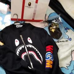 A・BATHING APE SHARKcrew neckのサムネイル