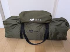 WAQ リラクシングキャンプマット シングル オリーブカーキ カバー ピロー付 WAQ リラクシングキャンプマット シングル オリーブカーキ カバー