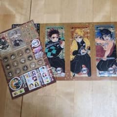 鬼滅の刃　クリアしおり&シールセットのサムネイル