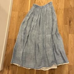 中川政七商店⭐︎蚊帳ロングスカート ダンガリー色 - メルカリ