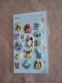 Pingu ピングー プクプクシール ステッカーのサムネイル