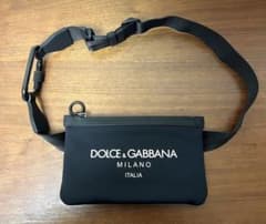 未使用級DOLCE&GABBANA 正規品　希少　ウエストポーチ ボディバッグ 2026年最新】D&G ／ Dolce＆Gabbana メンズ ボディバッグ・ウエスト