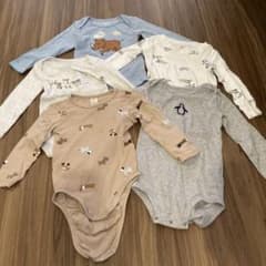 ベビー ロンパース 5枚セット 80-90cmのサムネイル
