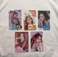 TWICE ツウィ トレカ 5枚セットのサムネイル
