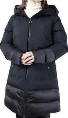 ☆美品☆CAPE HORN ケープホーン カンデラリア ダウンジャケット紺色 M 