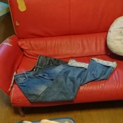 値下げしました。大きいサイズのジーンズのサムネイル