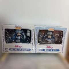 ねんどろいど 雪ミク 2点セット 150＆207 初音ミク フィギュア