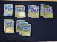 ナンジャモのハラバリーex他 ポケモンカードセット　ミラー