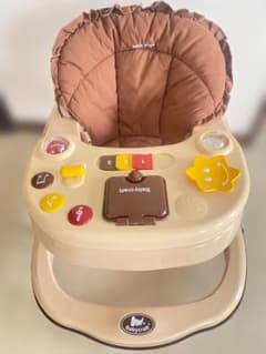 Babycraft ベビーウォーカー 歩行器 音確認済 ベビー用品 ブラウンのサムネイル