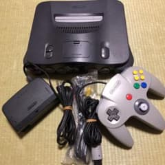 ニンテンドー64 本体 電源 AVケーブル コントローラーセット⑤のサムネイル