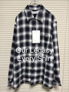 新品《 OUR LEGACY 》EVERY SHIRT 48 レーヨン シャツ - メルカリ