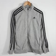 00's vintage adidas トラックジャケット グレー ブラックのサムネイル