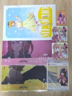 [Oshi no Ko] Collaboration Clear File Set (3 files, 4 other files, 7 pieces total)