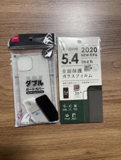 iPhone 13mini クリアケース 画面保護強化ガラスのサムネイル