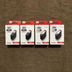 Canon 純正大容量インク BC386XL+385XL 4本セット新品未開封 - メルカリ