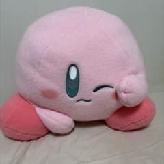 星のカービィ　羊毛フェルト風　超BIGぬいぐるみ　うとうとのサムネイル