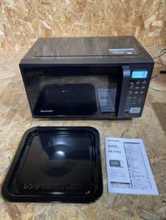 【美品】シャープ　オーブンレンジ　RE-F163-B 2024年製　45110 美品】シャープ オーブンレンジ RE-F163-B 2024年製 45110 - メルカリ