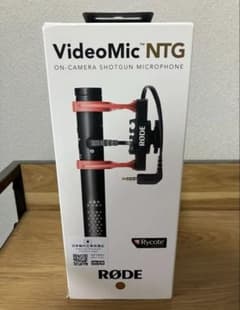 極美品】RODE VideoMic NTG ロード オンカメラマイク 電池不要 - メルカリ