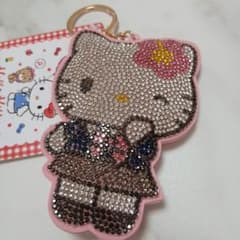 Hello Kitty ラインストーン キーホルダーのサムネイル