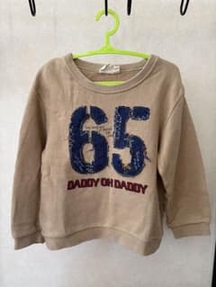 Daddy Oh Daddy デニムワッペン トレーナーのサムネイル