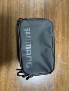 SHIMANO ブラックポーチ 透明ポケット付きのサムネイル
