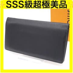 ルイヴィトン エピ ブラザ 長財布 二つ折り財布 ブラック ノワール