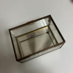 【ZARA HOME】 ガラス製ディスプレイケース 小物入れのサムネイル