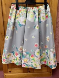 花柄スカート 花柄フレアスカートのサムネイル