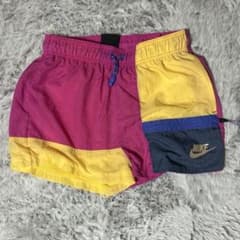NIKE ショートパンツ ピンク イエロー Sのサムネイル