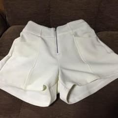 しまむら ハイウエストショートパンツ ホワイトのサムネイル