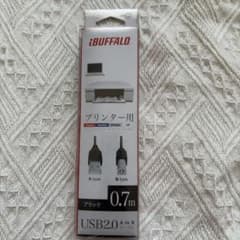 新品 iBUFFALO USB2.0 プリンターケーブル 0.7m - 3