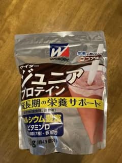 ウイダー ジュニアプロテイン ココア味 980gのサムネイル