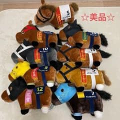【まとめ売り】全てタグ付き　サラブレッドコレクションBIG ぬいぐるみ　10頭 全てタグ付き】サラブレッドコレクション ぬいぐるみ まとめ売り 9体