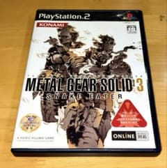 PS2 METAL GEAR SOLID 3 SNAKE EATERのサムネイル